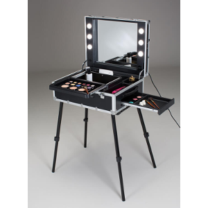 Profi Stylisten Make-Up Koffer mit Beleuchtung