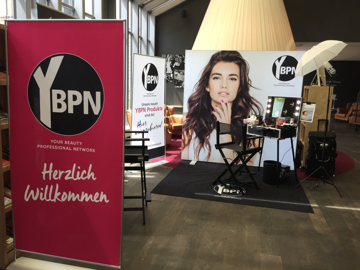 YBPN Make Up Corner im Pentahotel Leipzig