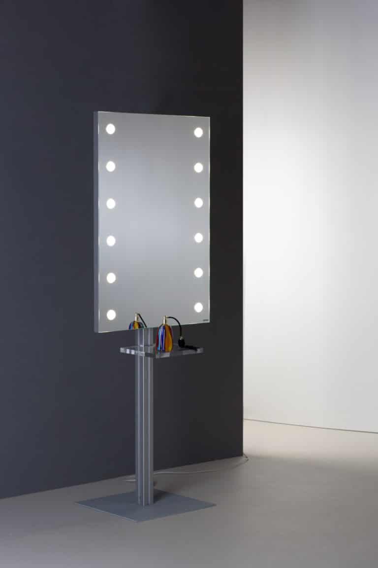 Stand Allone Schminkstation Spiegel Unica by Cantoni MDE505