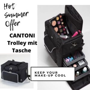 MakeUp Trolley mit Umhängetasche Cantoni Sonderangebot Aktion Special Offer